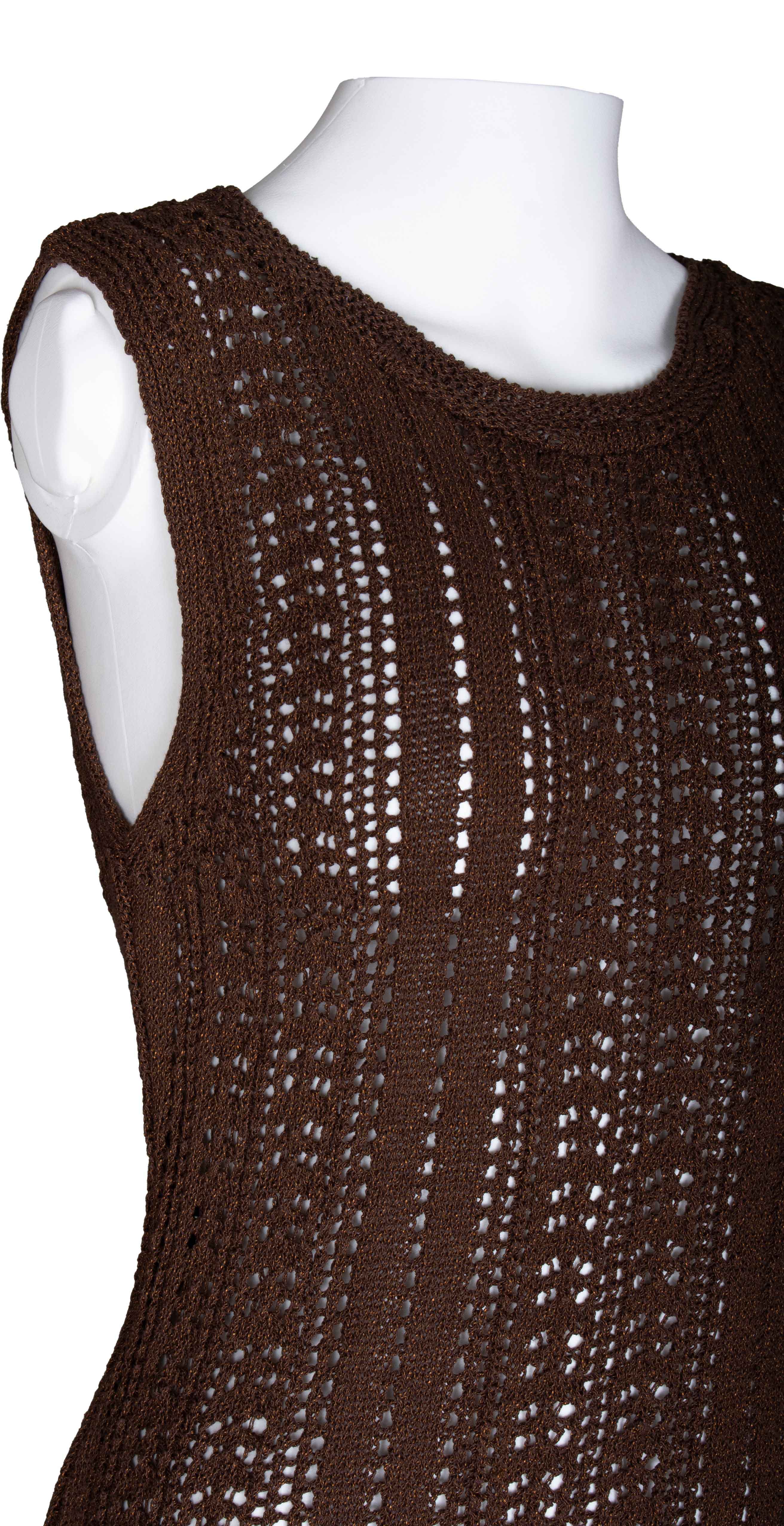 RM-057 Woman Brown Knit Dress