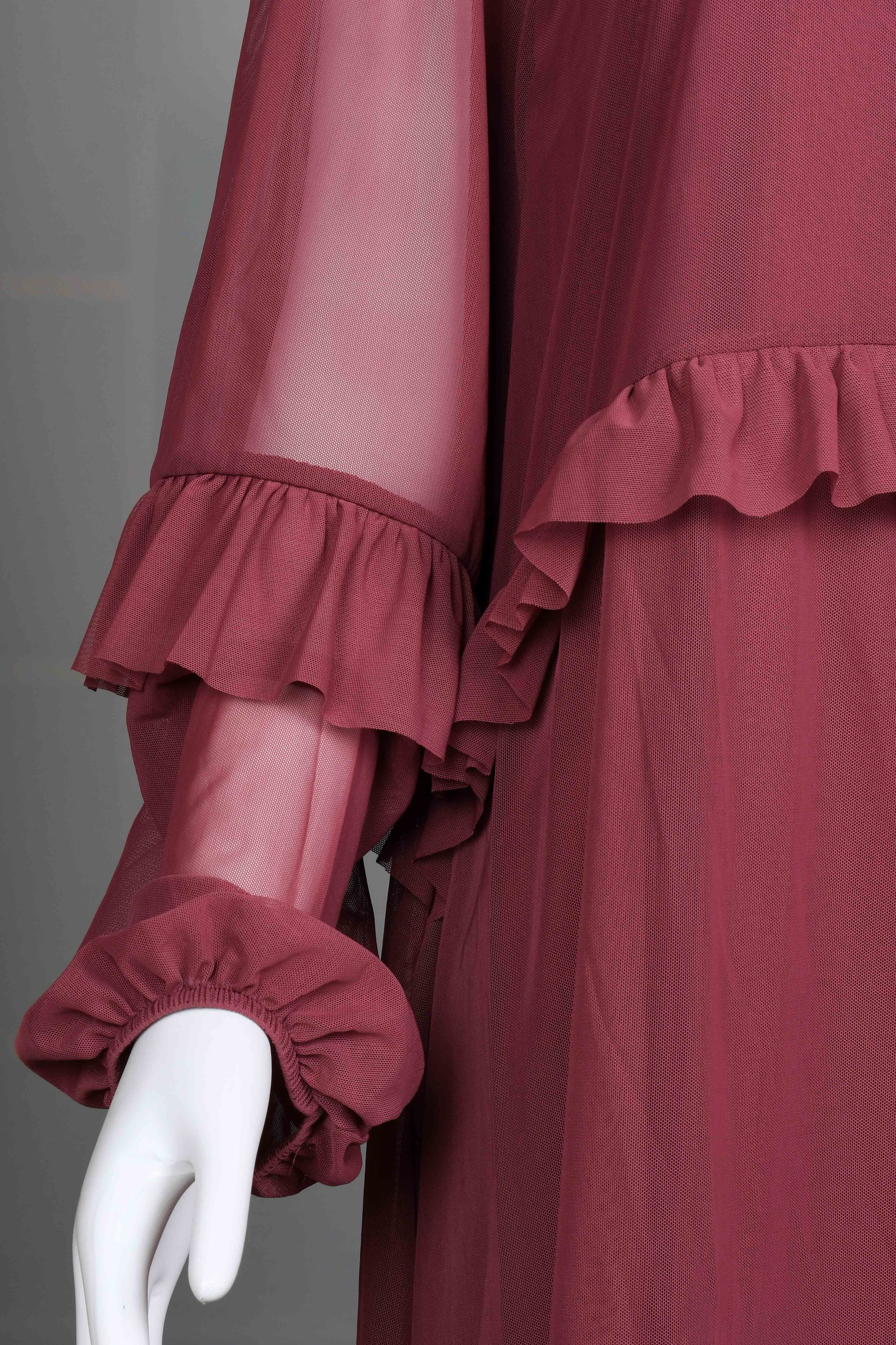 RM-036 Woman Burgundry Dress