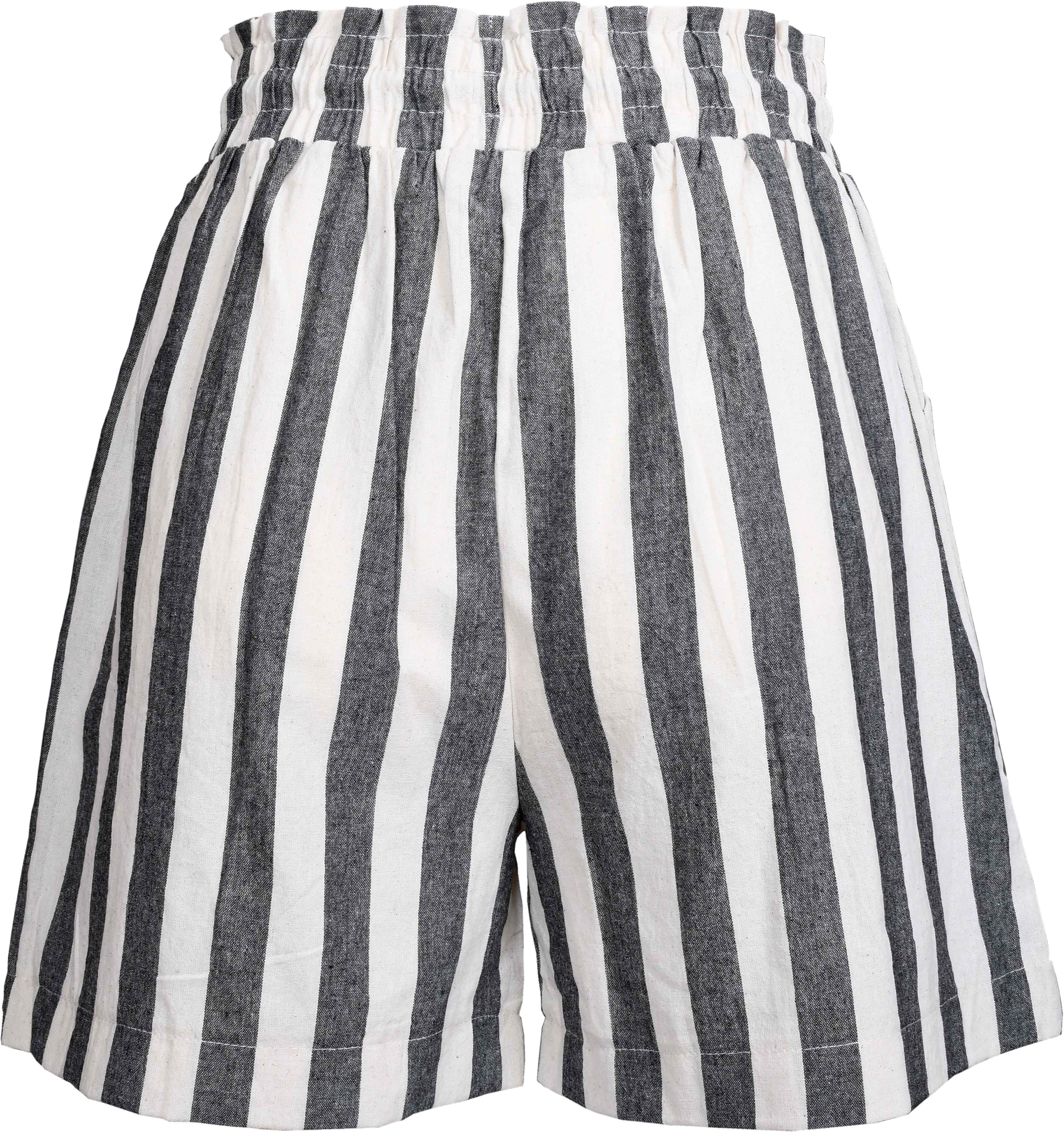 RM-040 Woman Black & White Cotton Short