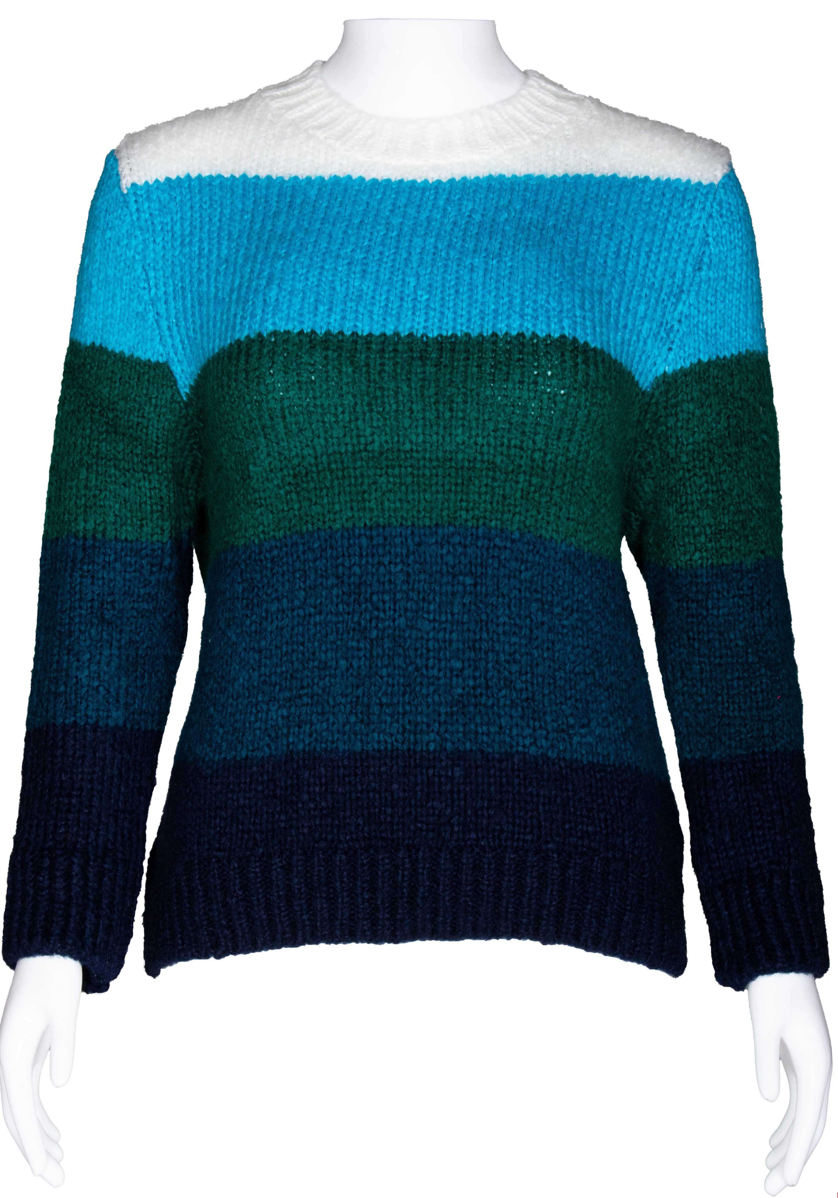 RM-059 Woman Sweater with Stripe Details
