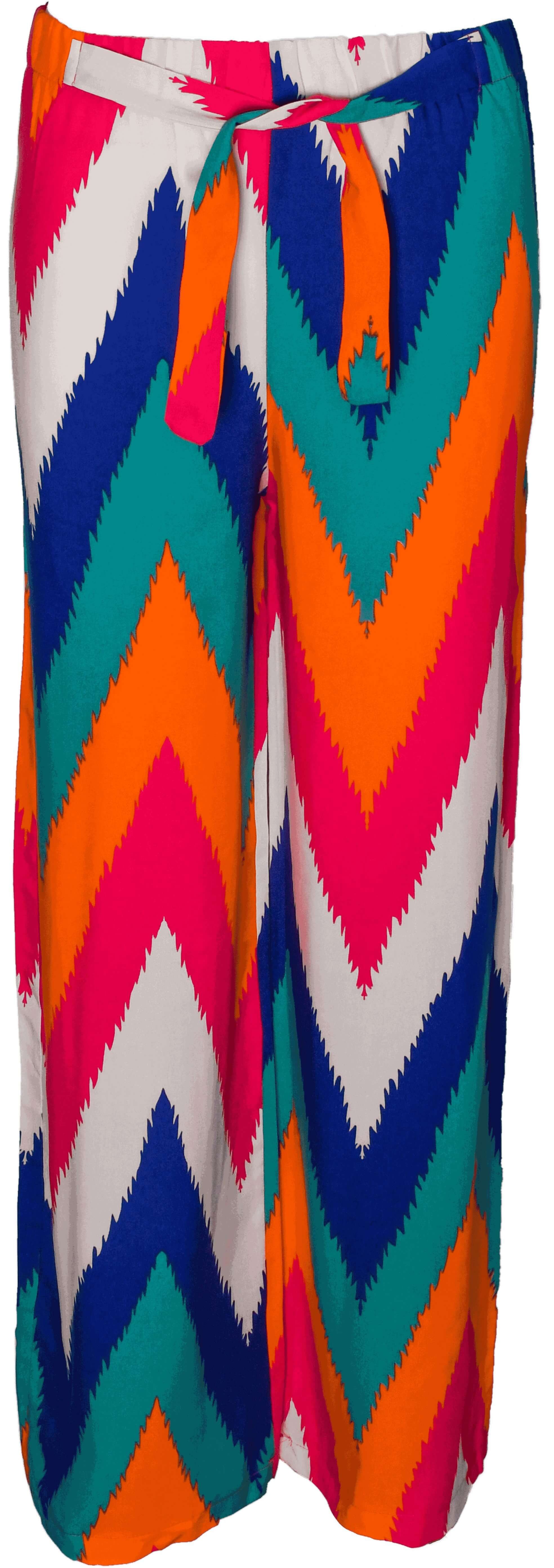 RM-017 Woman Patterned Cotton Pants