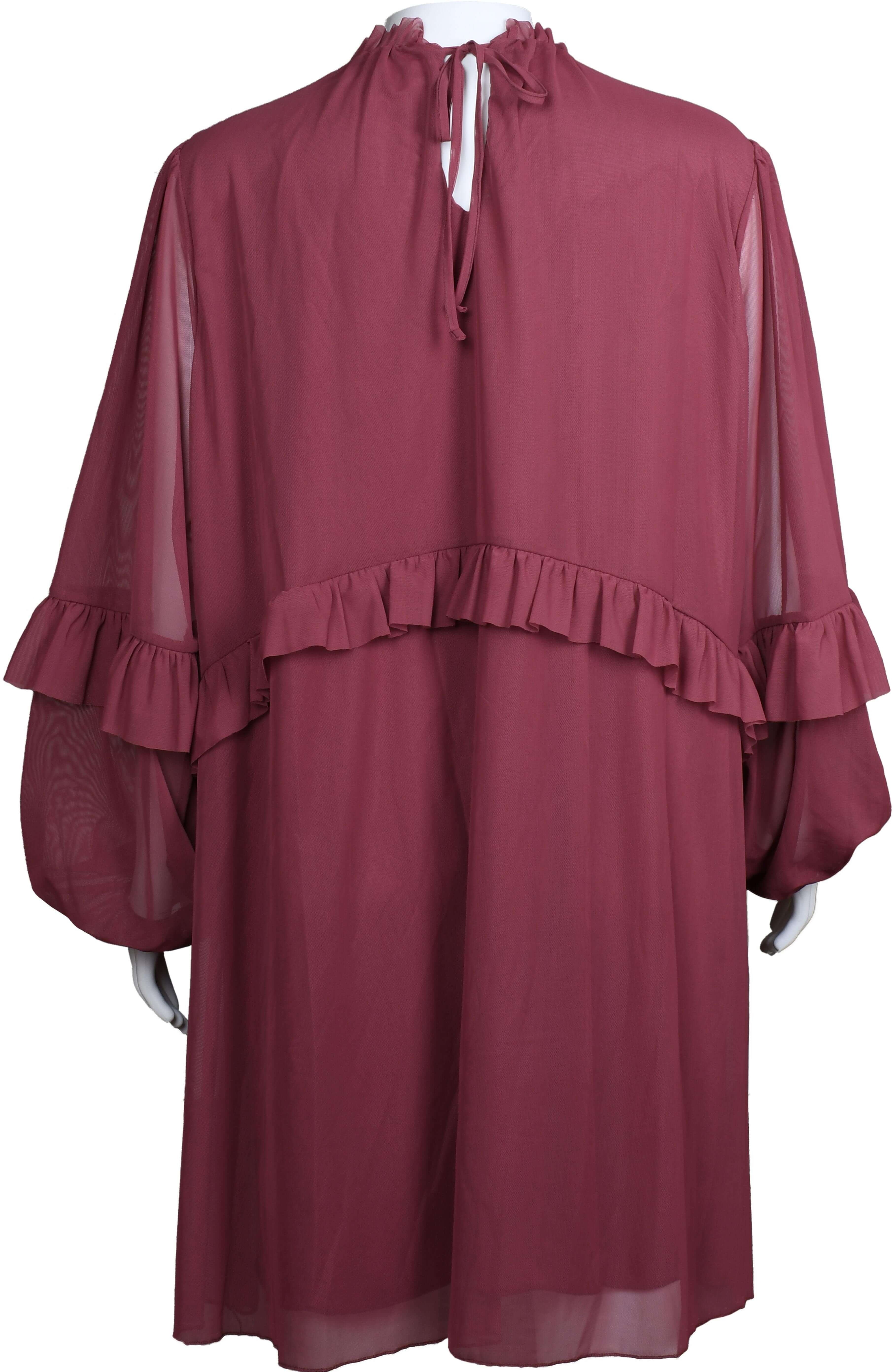 RM-036 Woman Burgundry Dress