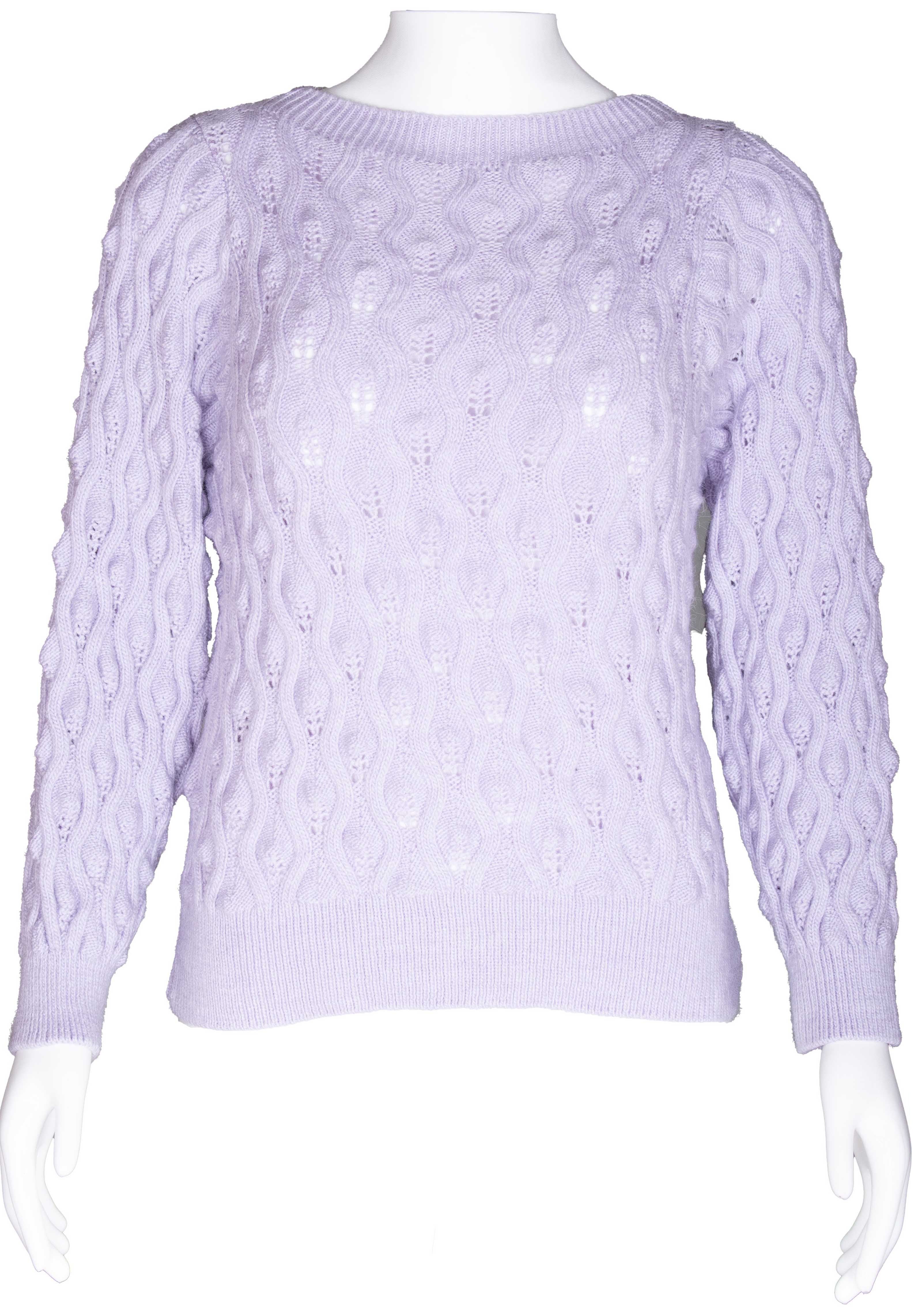 RM-061 Woman Purple Sweater 