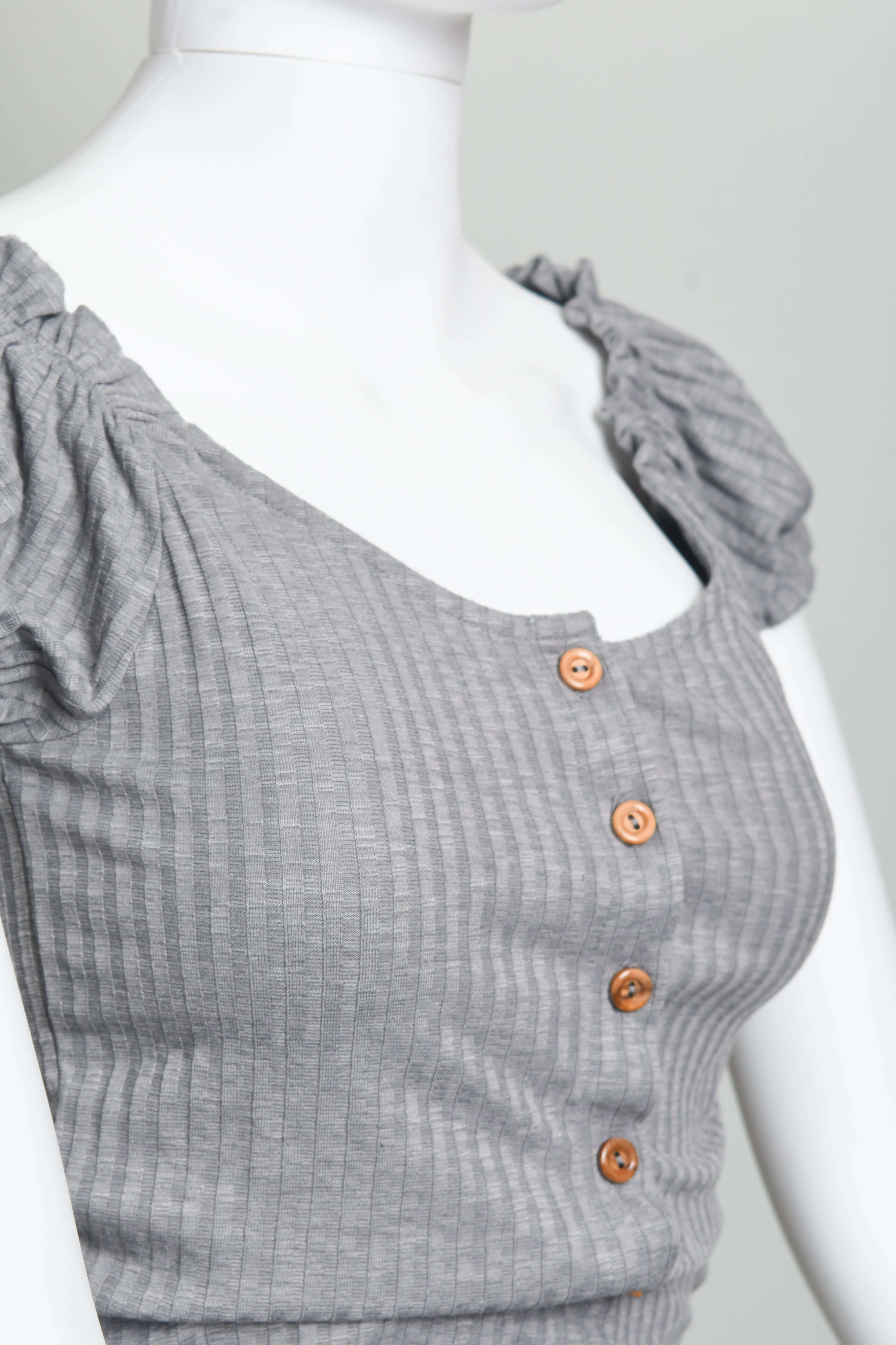 ER-001 Woman Grey Blouse 