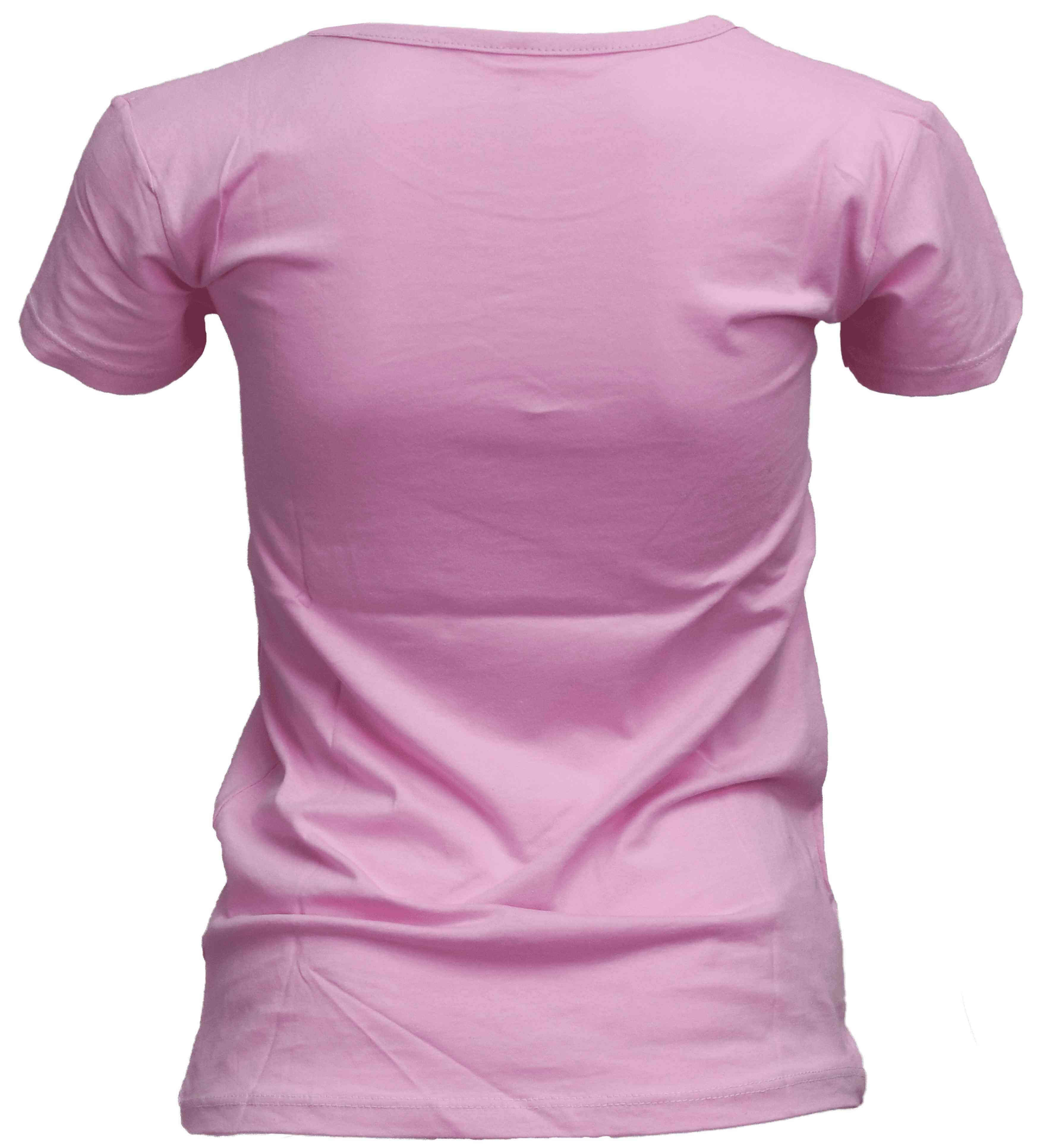 ER-013 Woman Pink Slim Fit  T-Shirt