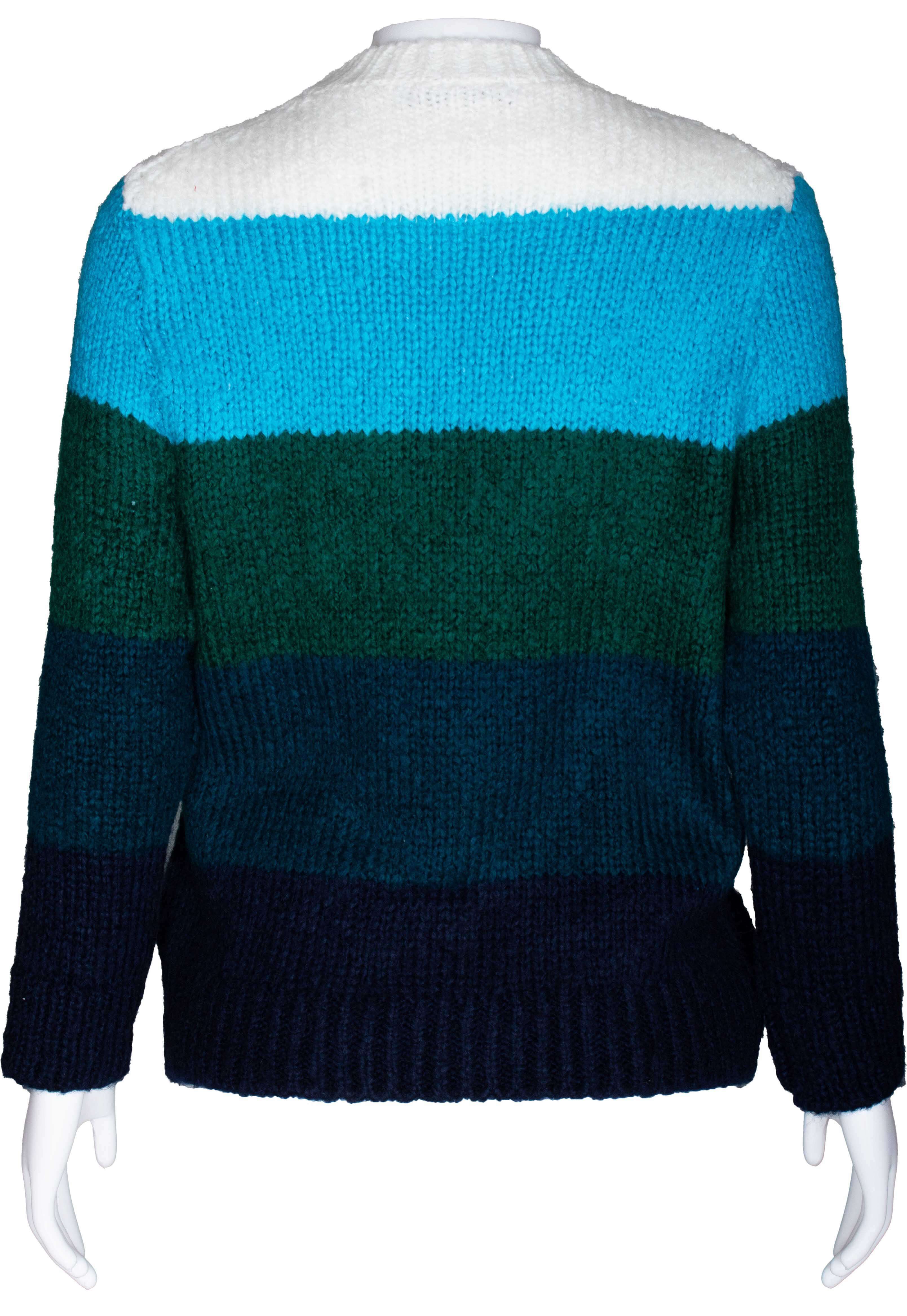 RM-059 Woman Sweater with Stripe Details