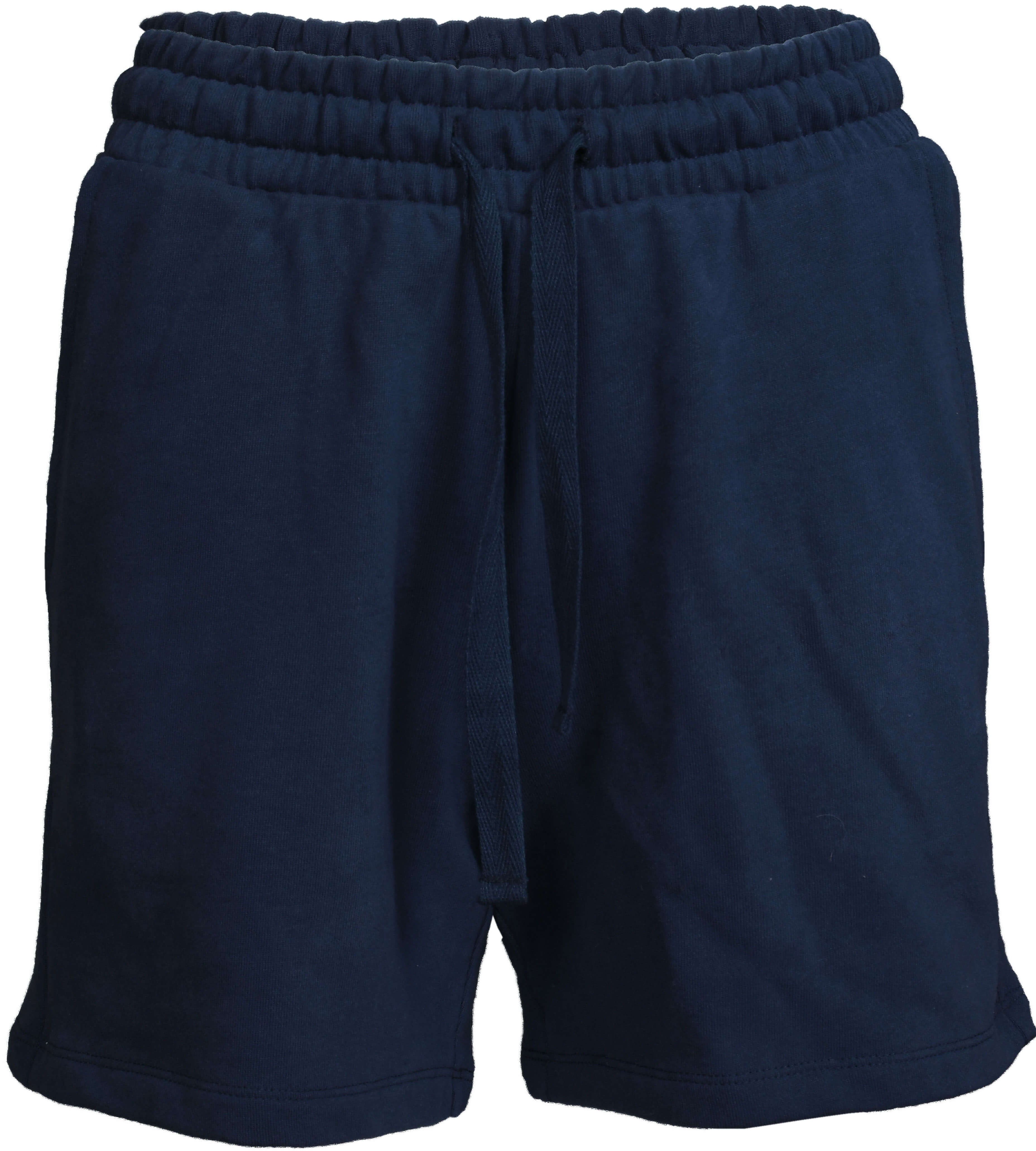 RM-044 Woman Navy 3 Threads Cotton Shorts