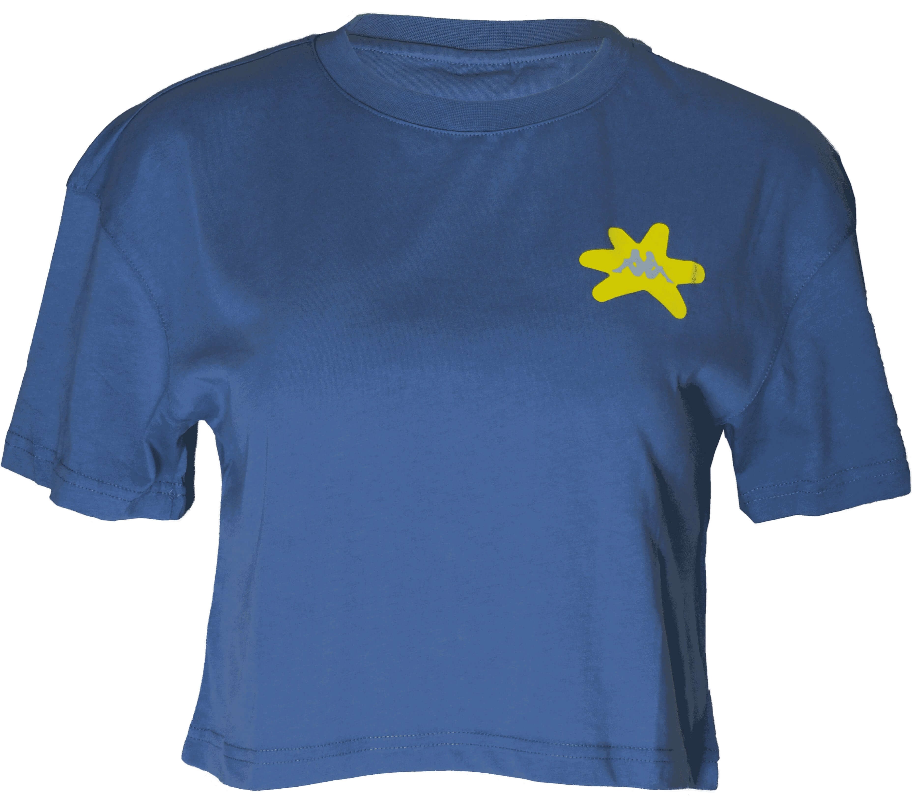 RM-013 Woman Navy Crop T-Shirt 