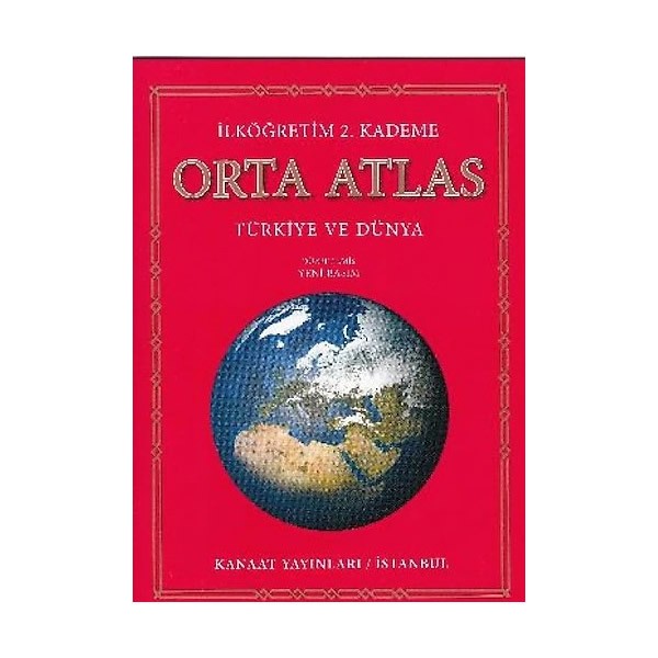 Kanaat Yayınları İlköğretim Orta Atlas