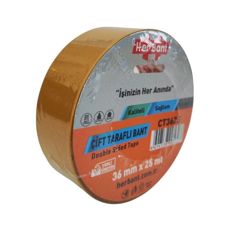 HERBANT 36MM X 25MT ÇİFT TARAFLI  BANT 