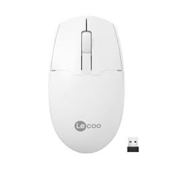 Lecoo Lenovo Ws204 Beyaz Kablosuz 1200dpı 3 Tuşlu Optik Mouse