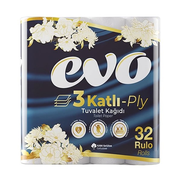 Evo 32 li 3 Katlı Tuvalet Kağıdı