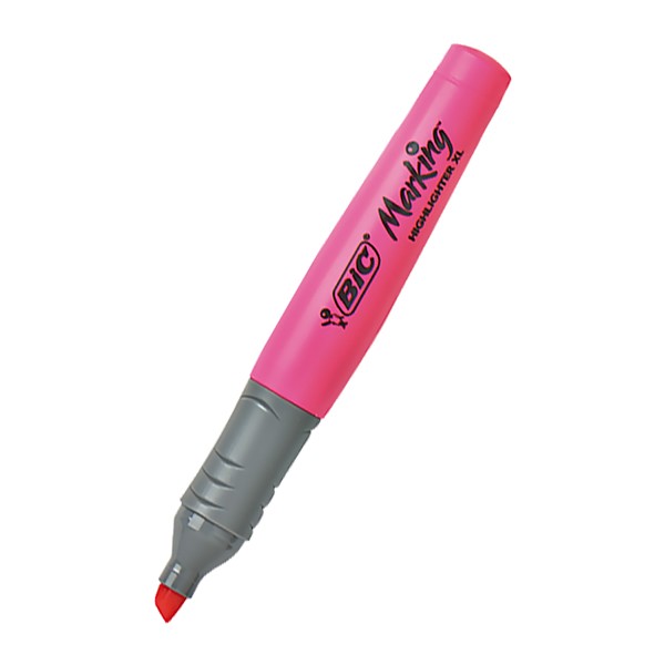 Bic 891397 XL Pembe Marking Highlighter Fosforlu Kalem