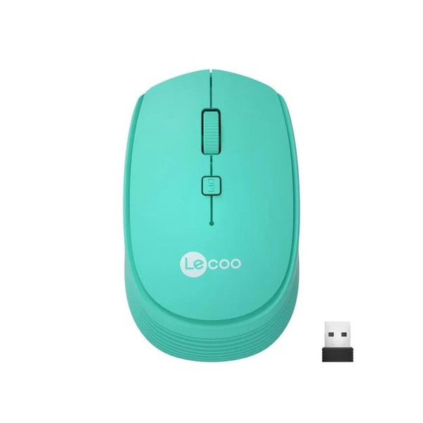 Lenovo Lecoo WS202 Turkuaz Kablosuz Mouse