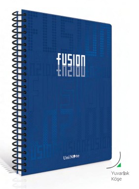 Çınar Fuson Sert Kapak 17x24 100 Yaprak Çizgili Defter