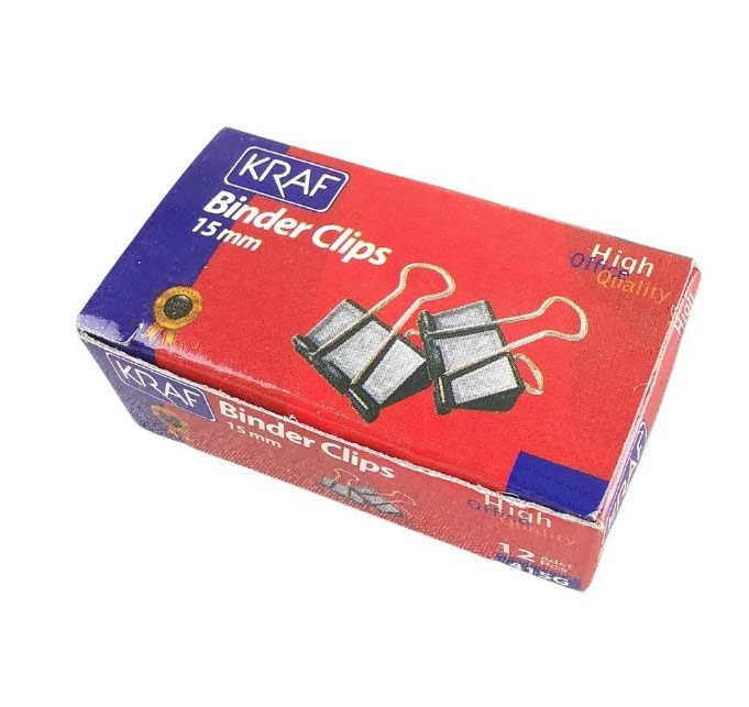 Kraf 425G Binder 25 mm 12 li Blinder Klips