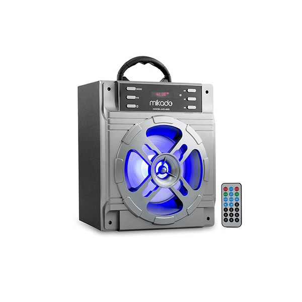 Mikado MD-455 10w USB-SD-FM Gri Destekli Bluetooth Müzik Kutusu