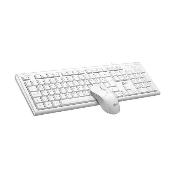 Lenovo Leco-kw202 Kablosuz Klavye Mouse Set BEYAZ