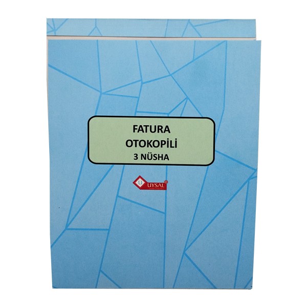 Uysal 2/50 3 Nüsha Otokopili Fatura