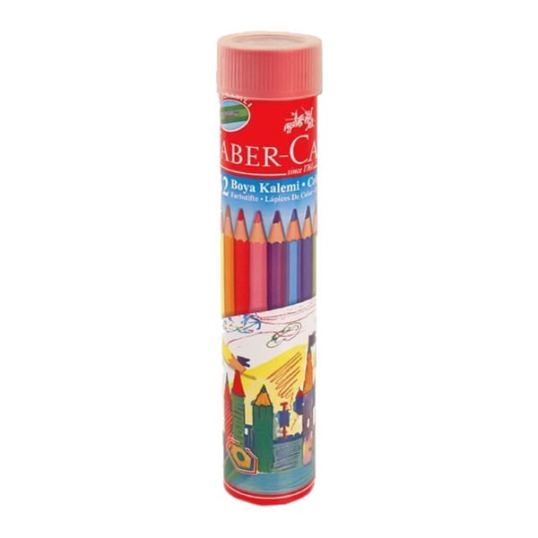 Faber Castell 12 li Metal Tüp Boya Kalemi