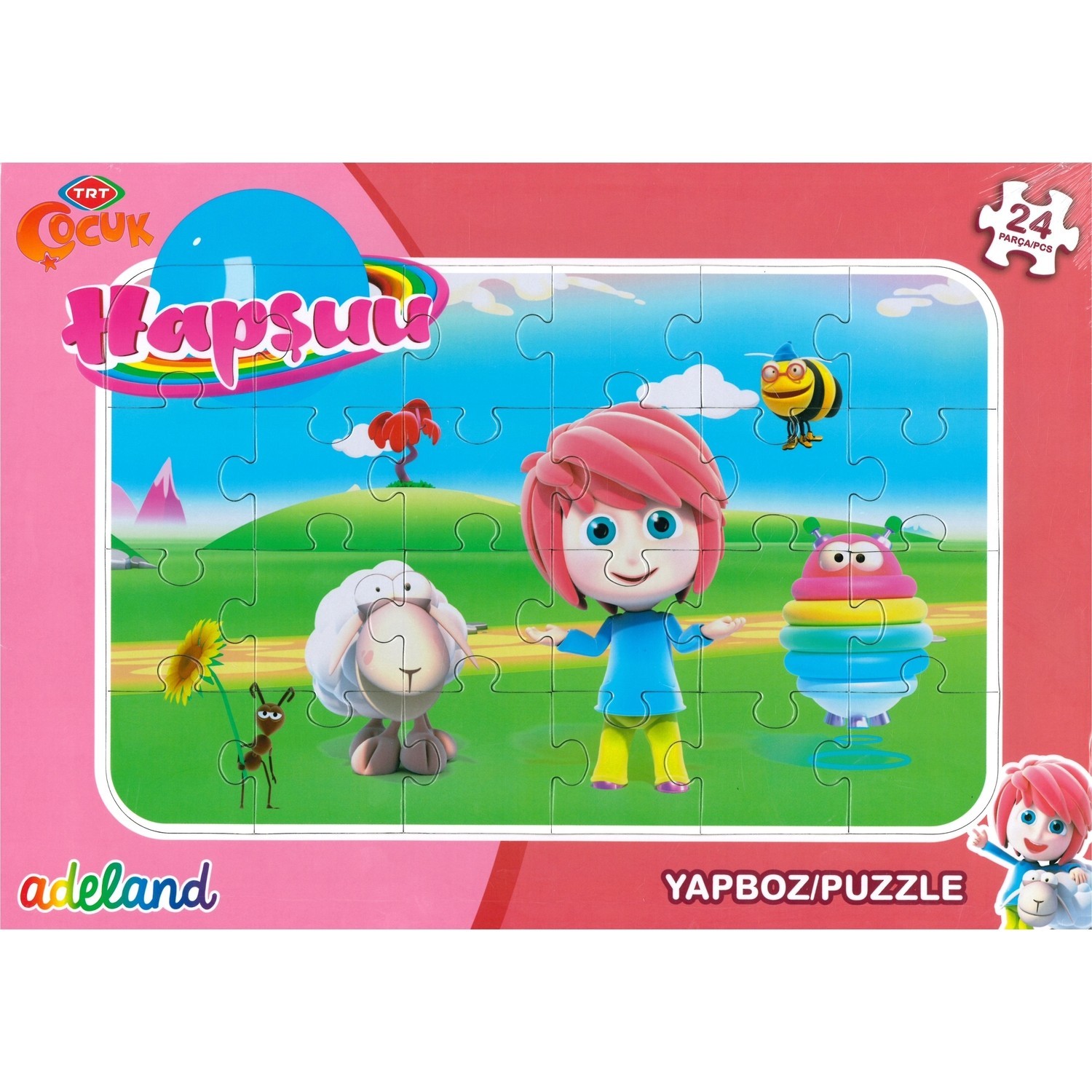 Adelland Frame 24 Parça 24x34 cm Puzzle