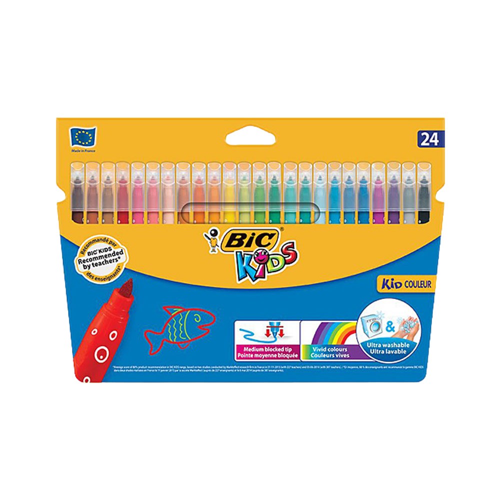 Bic 8418005 24 lü Kid Couleur Keçeli Kalem