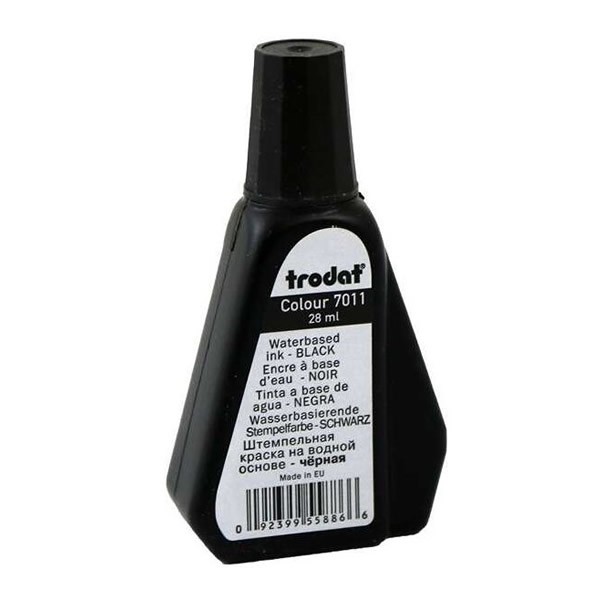 Trodat 28 ml Siyah Tekstil Mürekkebi