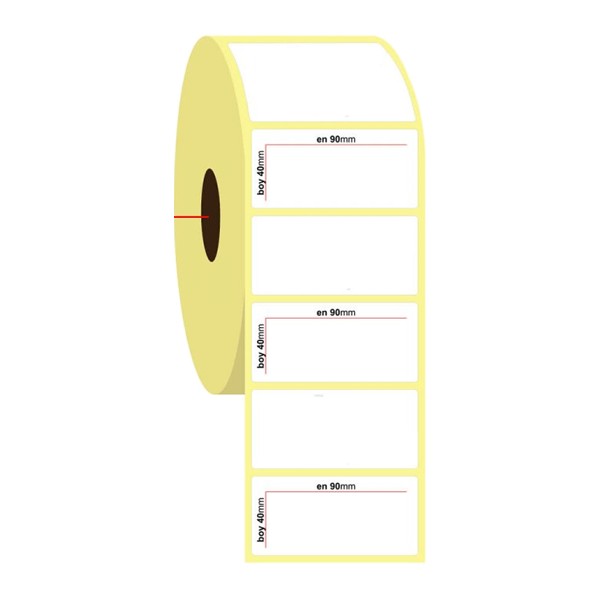 Ofis 90x40 1000 Adet Eco Termal Barkod Etiketi