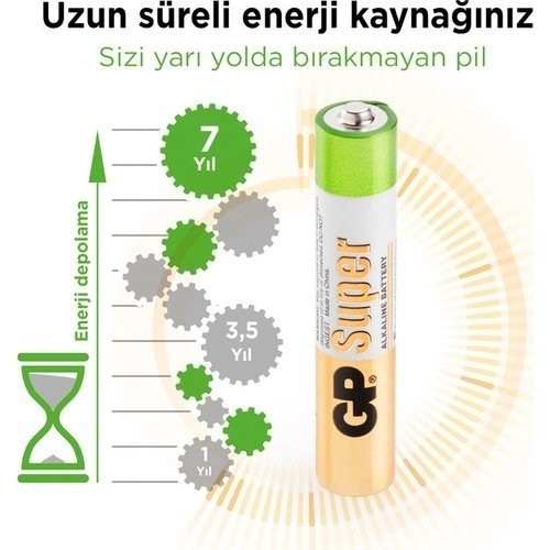 Gp 25A AAAA İncenin İncesi Pil