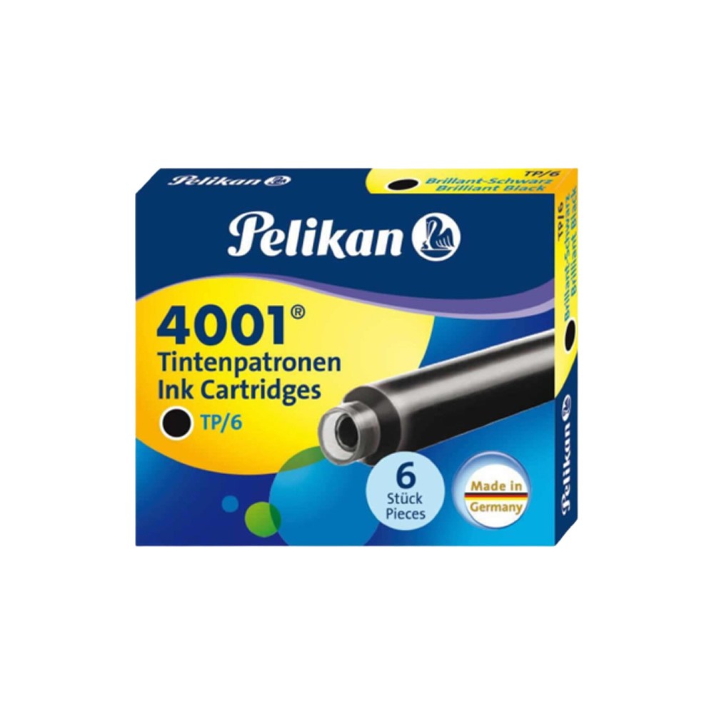 Pelikan 4001 Dev Siyah Dolma Kalem Kartuşu