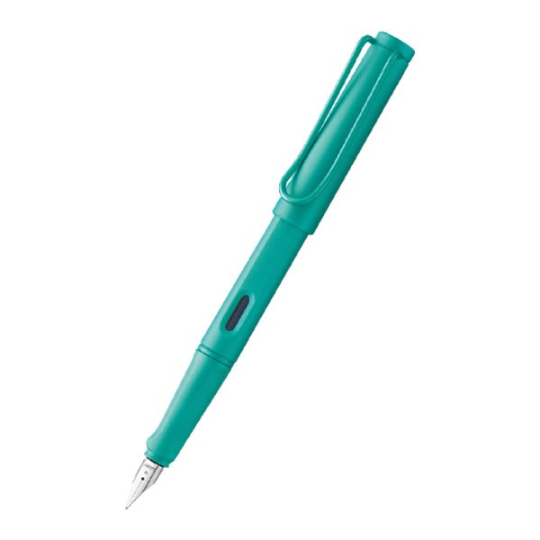 Lamy 21A Safari Parlak Aquamarine Metal Klips M Uç Dolma Kalem