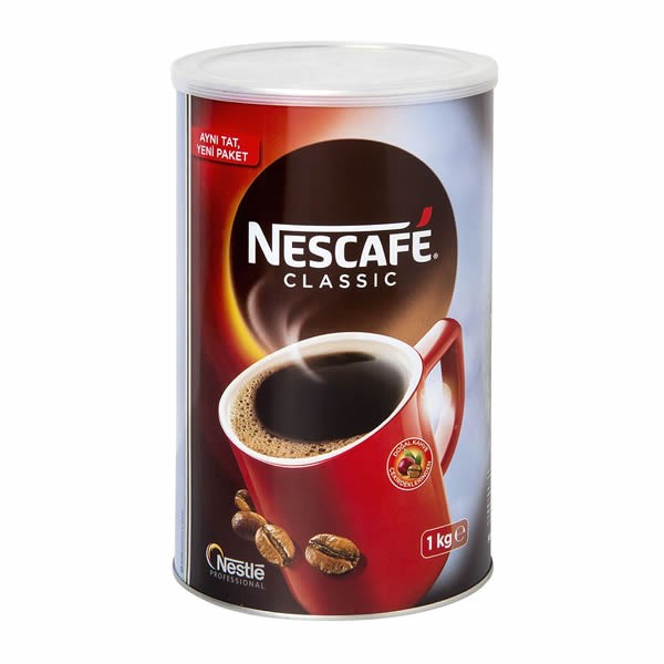 Nestle Nescafe Classic Teneke 1 kg Kahve ( 600.20.30.0010)