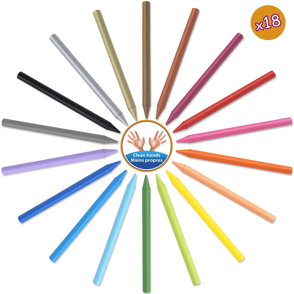 Bic 82977114 18 li Silinebilir Pastel Boya
