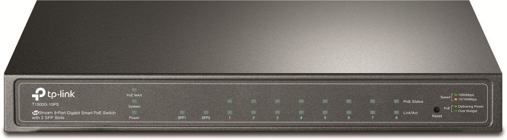 Tp-Link T1500G 10Ps Smart Switch