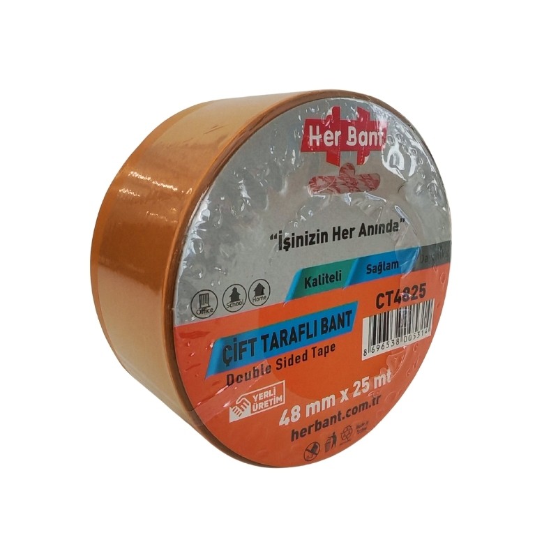 HERBANT 48MM X 25MT ÇİFT TARAFLI  BANT 