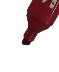 Tratto 840202 Chisel Kırmızı Markör Kalem