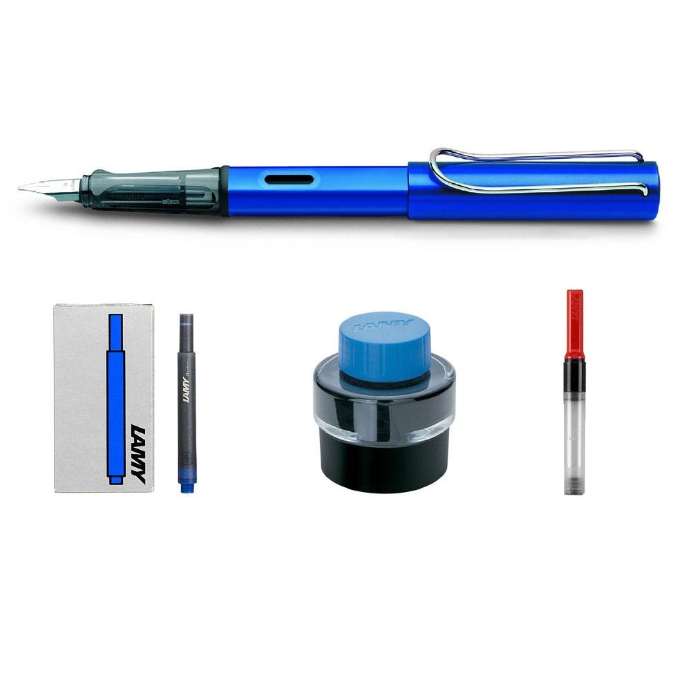 Lamy 28DS-M AL-Star Lacivert Dolma Kalem Seti