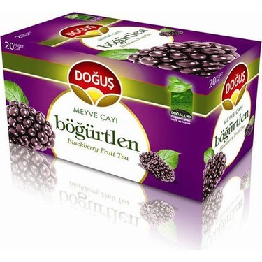 Doğuş 20 li Paket Böğürtlenli Çay