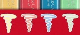 Faber-Castell 5030254624 4 lü Pastel Renkler Fosforlu Kalem