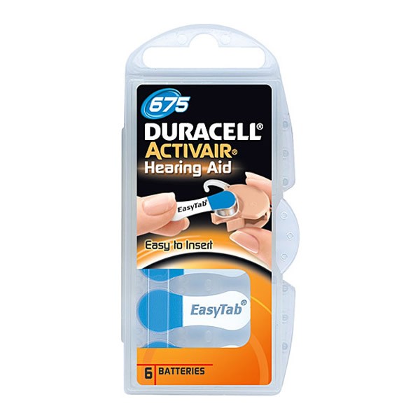 Duracell 675 6 lı Kulaklık Pili