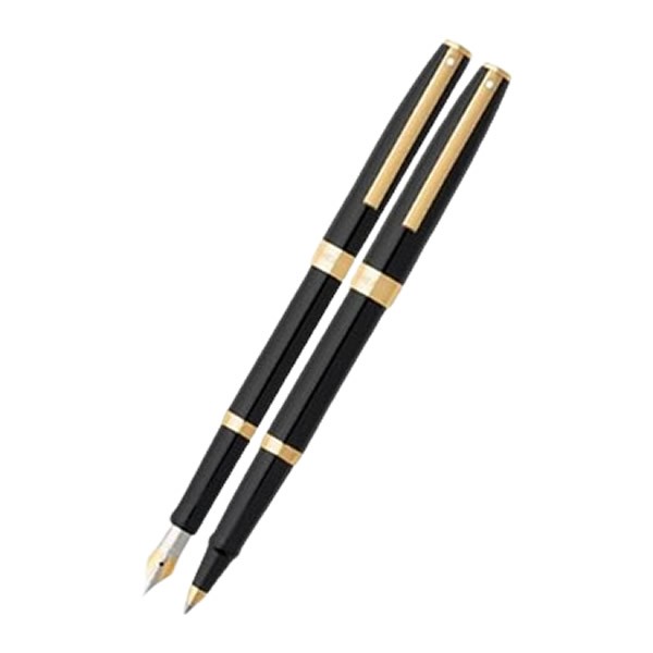 Sheaffer 9471-0/2 Sagaris Siyah Gövde Dolma Kalem & Tükenmez Kalem Seti