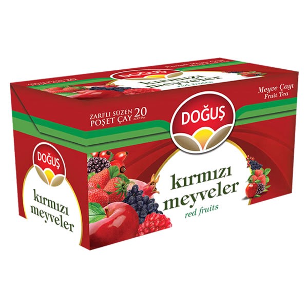 Doğuş 20 li Kırmızı Meyveler Çayı