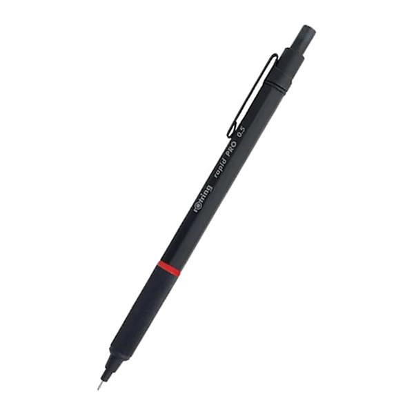 Rotring Rapid Pro 0,7 mm Siyah Mekanik Kurşun Kalem