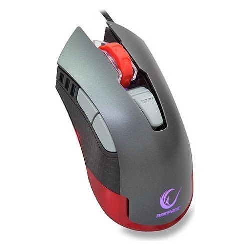 Everest Rampage CYREX SMX-R11 Usb Siyah&Kırmızı Oyuncu Mouse