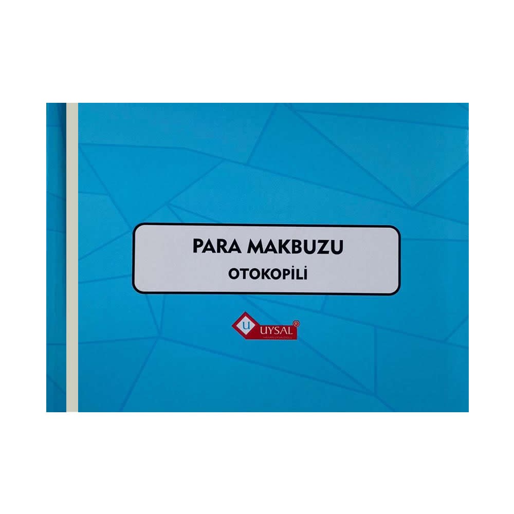 Uysal 2x50 2 Nüsha Otokopili Para Makbuzu