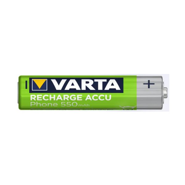 Varta 58397-2  AAA 550 mAh 2 li Phone İnce Şarjlı Pil