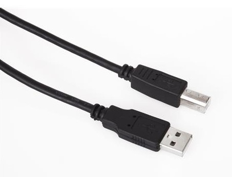 Vcom CU201-B-3 3 mt 2.0 Siyah Usb Yazıcı Kablosu