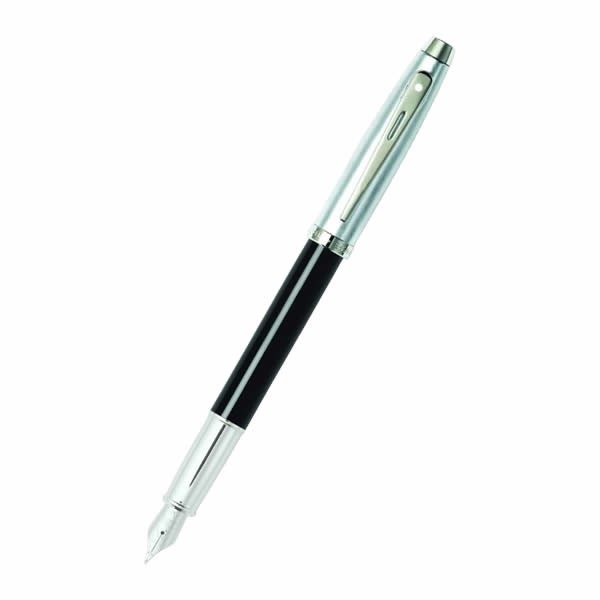 Sheaffer 9313-0 Siyah Gövde Krom Dolma Kalem