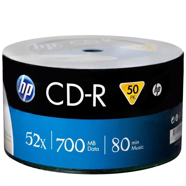 Hp 700Mb/80Mın 52X 50 li Shrink CD-R