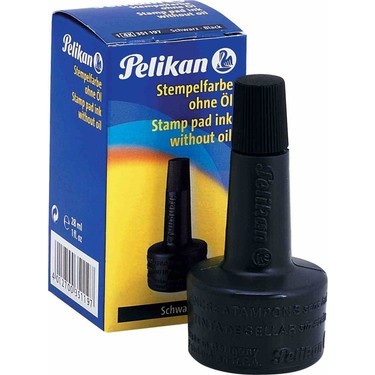 Pelikan 28 ml Siyah Istampa Mürekkebi